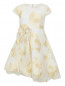 Приталенное платье с цветочным узором MiMiSol  –  Общий вид
