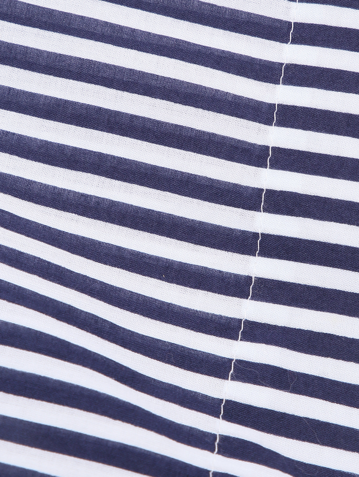 Рубашка из хлопка с узором и коротким рукавом Persona by Marina Rinaldi  –  Деталь1  – Цвет:  Узор