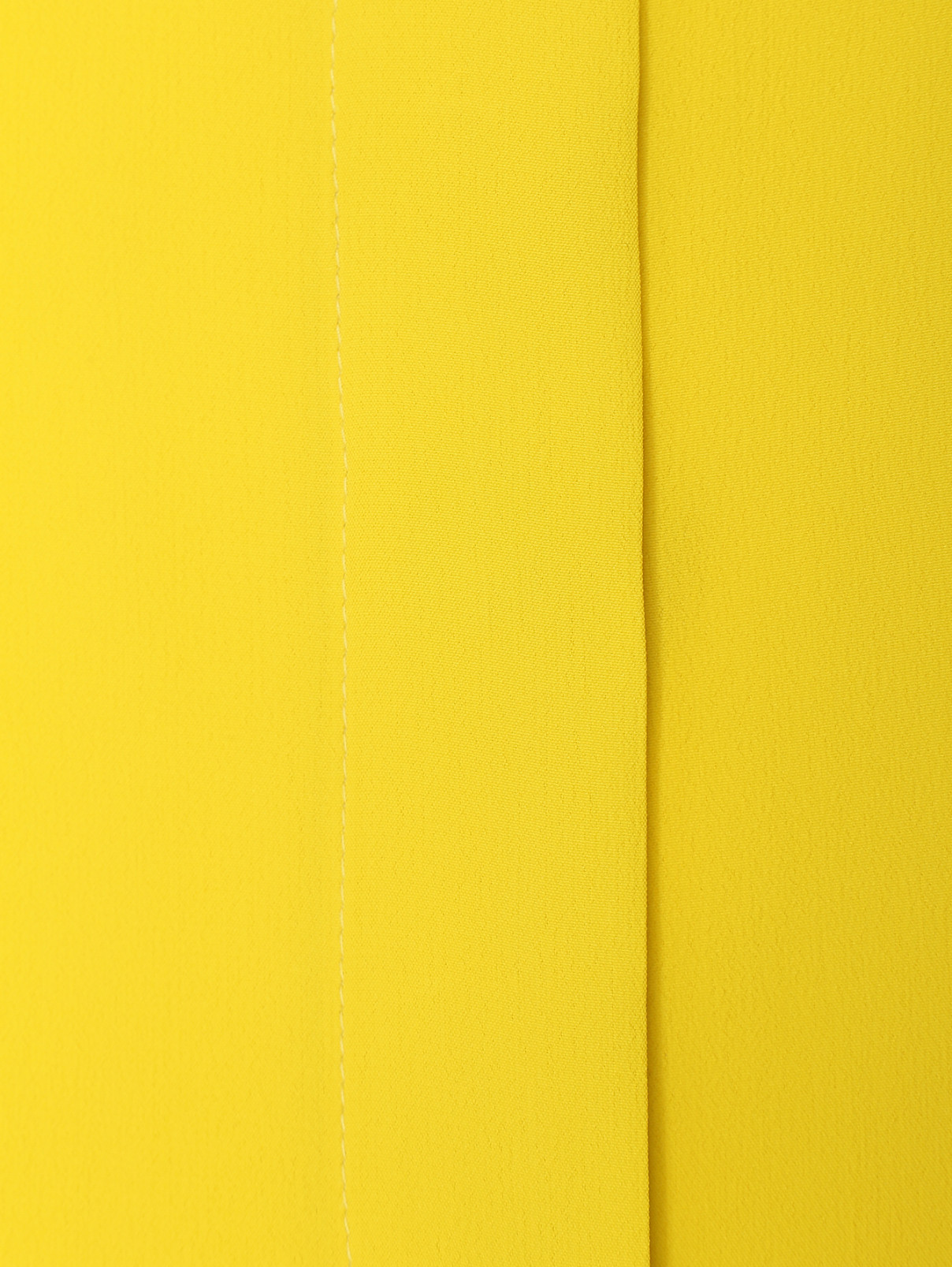 Блуза из смешанного шелка на пуговицах Marina Rinaldi  –  Деталь  – Цвет:  Желтый