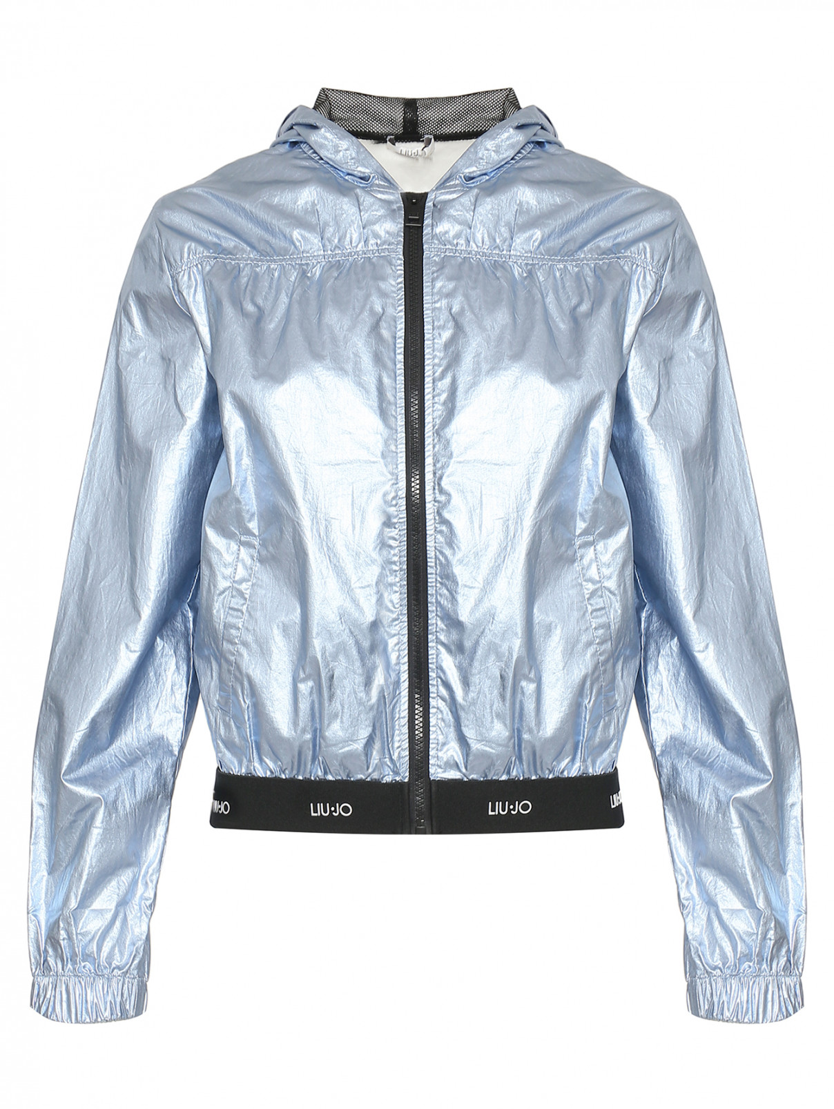 Куртка с капюшоном с металлизированным эффектом Liu Jo  –  Общий вид