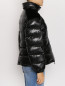 Куртка пуховая на молнии с декоративными вставками на плечах Moncler  –  МодельВерхНиз2