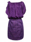 Платье из хлопка с узором Moschino Cheap&Chic  –  Общий вид