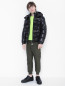 Пуховик с узором и карманами Moncler  –  МодельОбщийВид