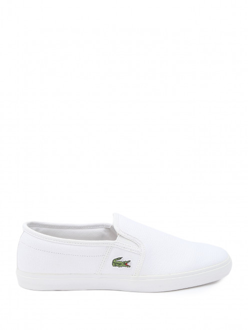 Слипоны Lacoste Gazon Sport Dark White Lacoste - Обтравка1