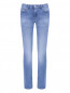 Прямые джинсы с принтом Love Moschino  –  Общий вид