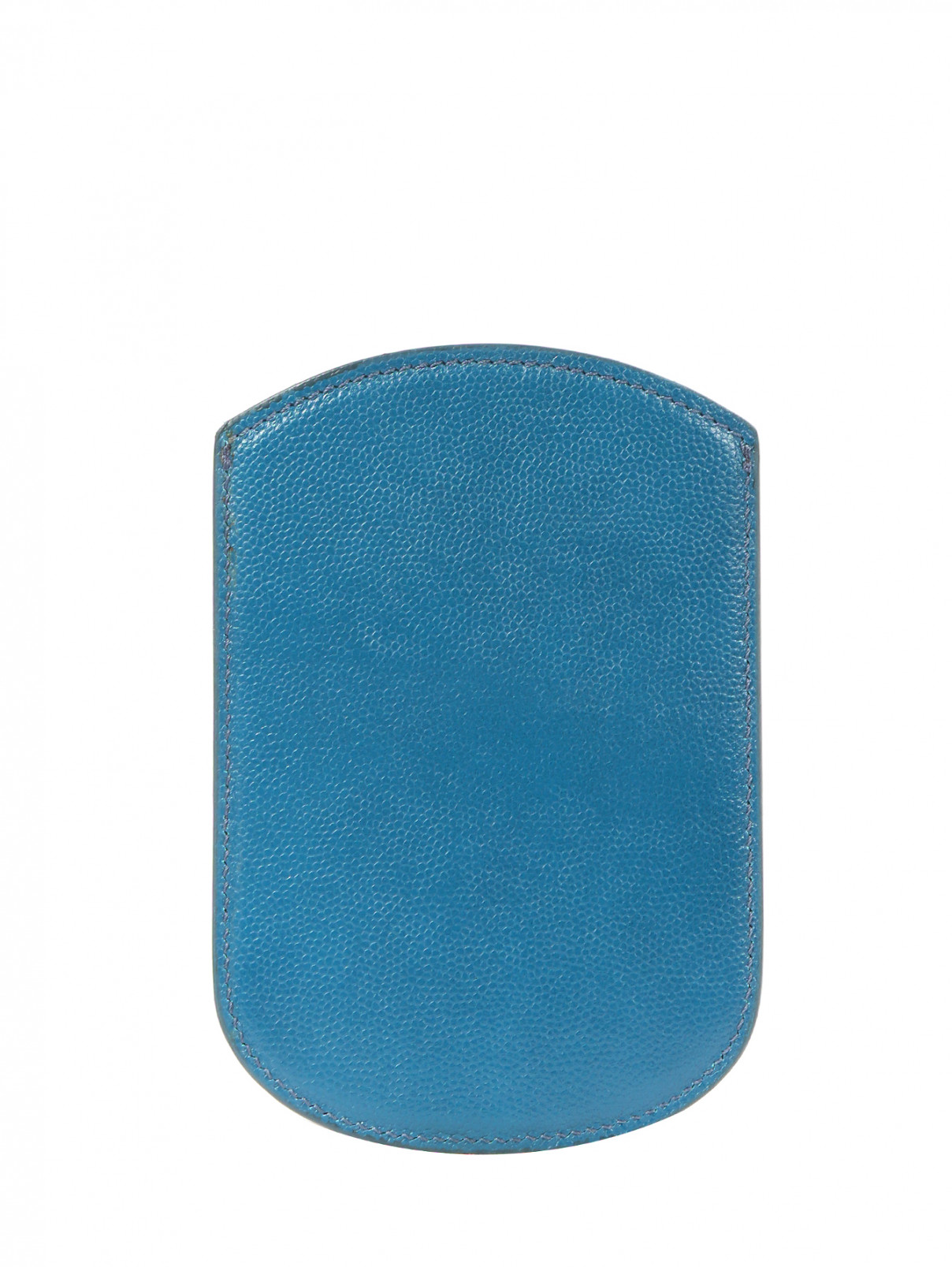 Кожаный чехол для Samsung Corneliani  –  Обтравка1  – Цвет:  Синий
