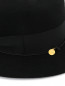 Шляпа из фетра с текстильной отделкой Federica Moretti  –  Деталь