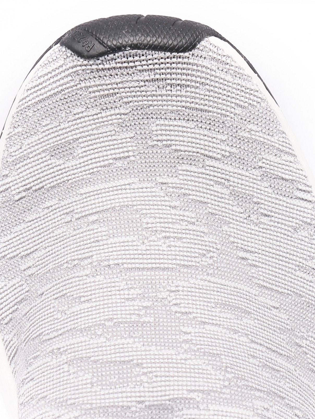 Кроссовки из текстиля с узором Adidas Originals  –  Обтравка3  – Цвет:  Серый