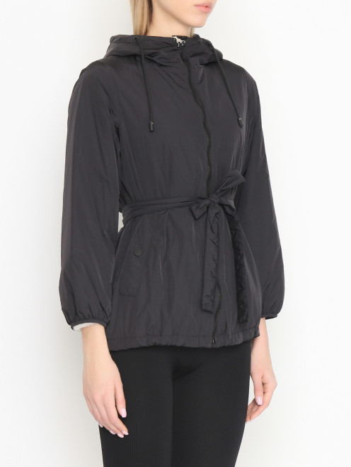 Куртка с поясом и капюшоном Weekend Max Mara - МодельВерхНиз