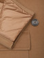 Комбинированное пальто с поясом Weekend Max Mara  –  Деталь
