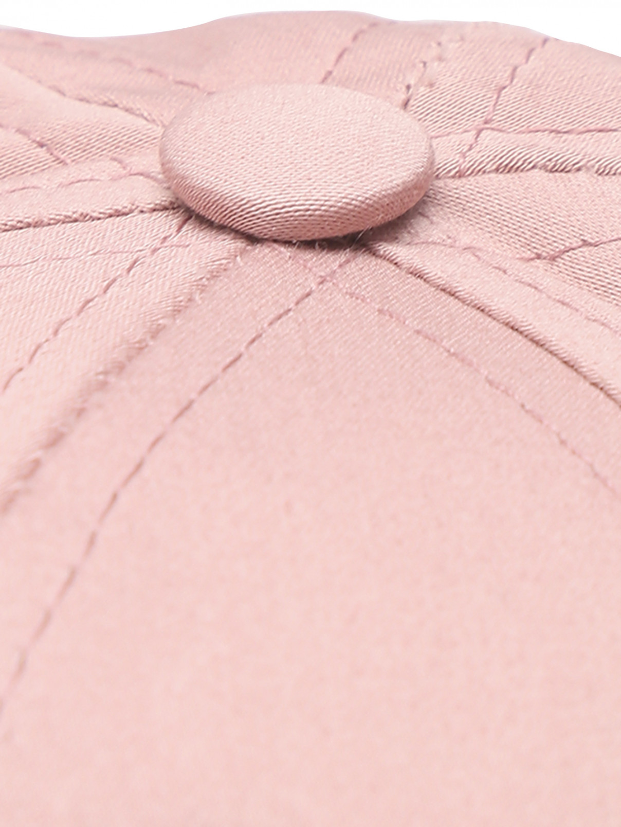 Кепка из хлопка на резинке LARDINI  –  Деталь1  – Цвет:  Розовый