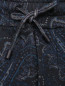 Трикотажные брюки из хлопка с узором Etro  –  Деталь1
