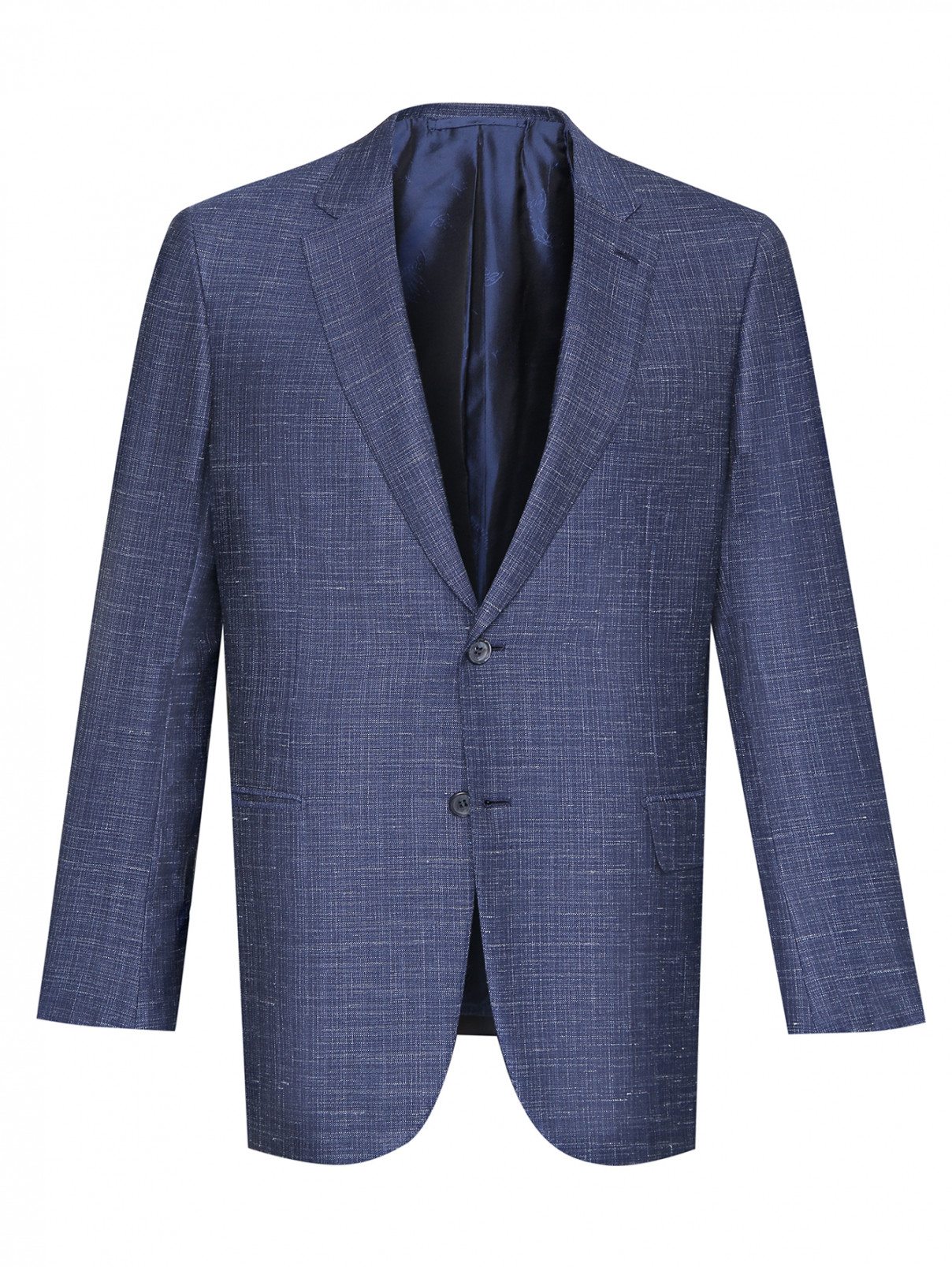Пиджак из шерсти, шелка и льна Brioni  –  Общий вид