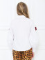 Блуза хлопковая с вышивкой Lapin House  –  МодельВерхНиз1