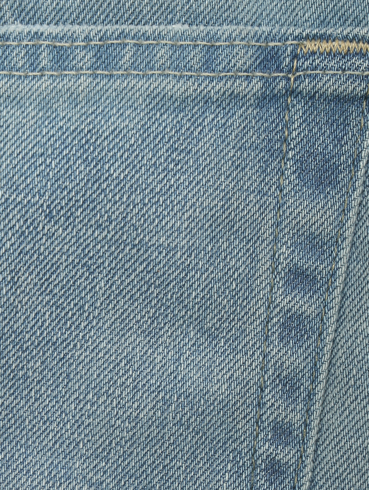 Джинсы свободного кроя AG Jeans  –  Деталь  – Цвет:  Синий