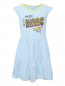Хлопковое платье с коротким рукавом Little Marc Jacobs  –  Общий вид
