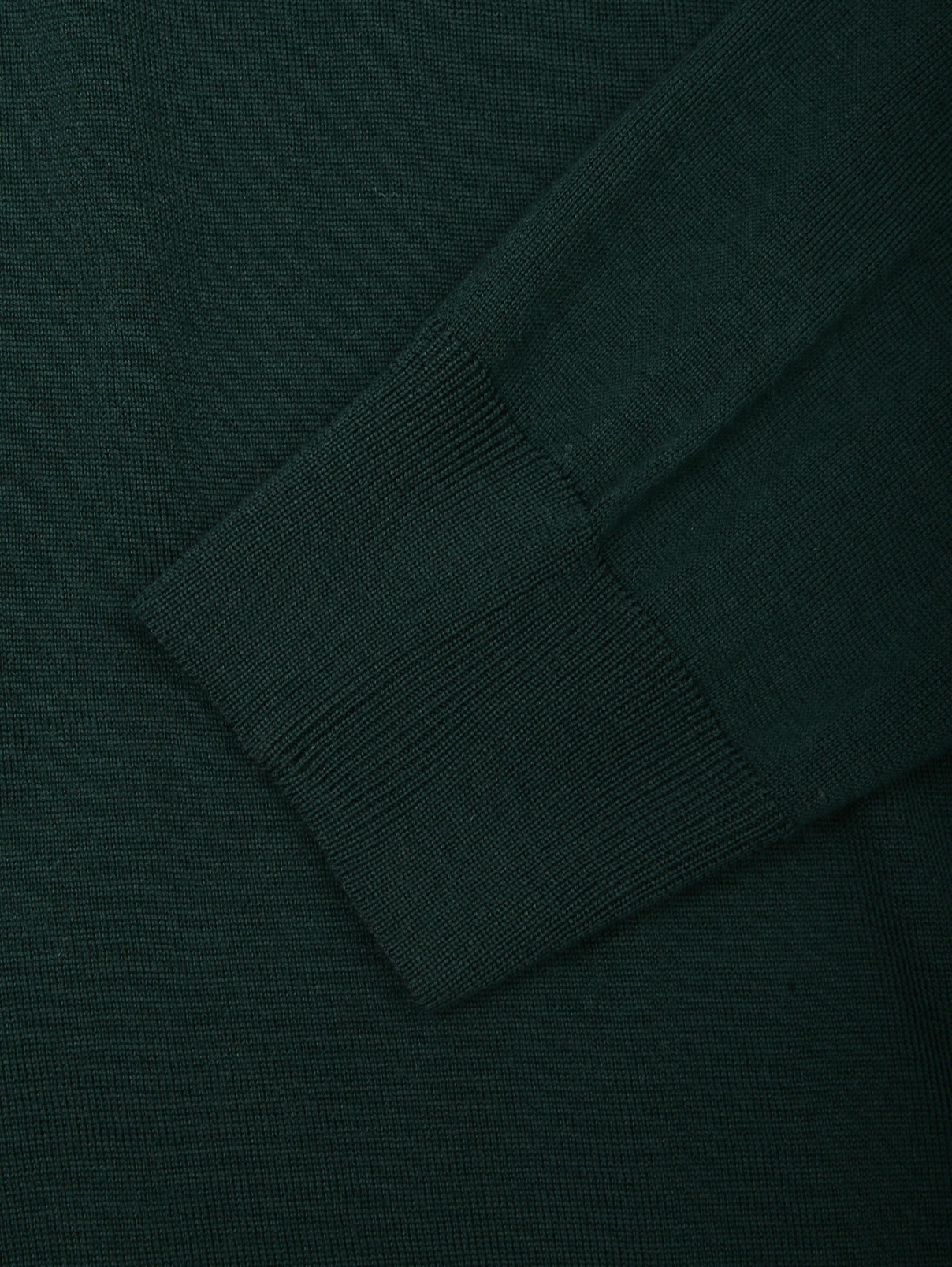 Джемпер из тонкой шерсти Piacenza Cashmere  –  Деталь1  – Цвет:  Зеленый