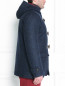 Пальто  из шерсти с капюшоном BOSCO  –  Модель Верх-Низ2