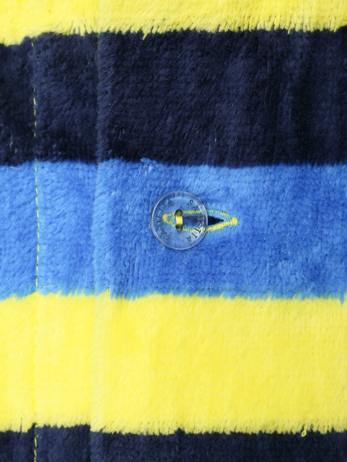 Халат из хлопка в полоску Sanetta  –  Деталь  – Цвет:  Узор