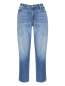 Укороченные джинсы с потертостями J Brand  –  Общий вид