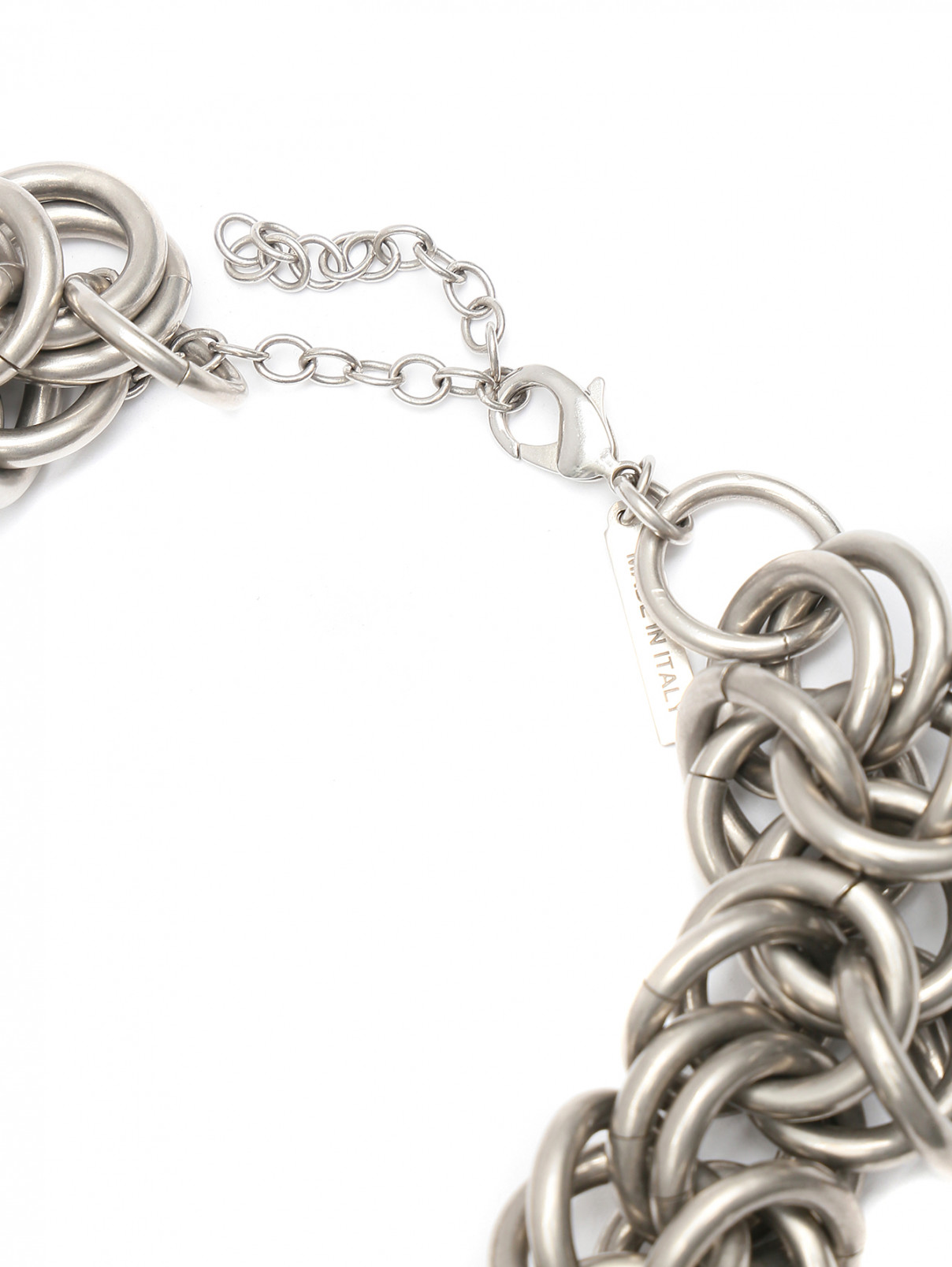 Ожерелье из металла Alberta Ferretti  –  Деталь1  – Цвет:  Серый