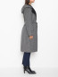 Пальто на пуговицах с карманами и капюшоном Persona by Marina Rinaldi  –  МодельВерхНиз2