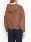 Куртка на молнии с капюшоном Max Mara  –  МодельВерхНиз1