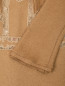 Платье-футляр из шерсти и шелка с кружевной отделкой Ermanno Scervino  –  Деталь