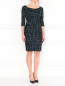 Платье с абстрактным принтом Versace Collection  –  Модель Общий вид