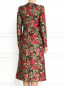Платье из шелка с цветочным узором Vilshenko  –  Модель Верх-Низ1