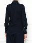 Рубашка из денима с контрастной отстрочкой Calvin Klein 205W39NYC  –  МодельВерхНиз1