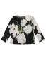 Хлопковый лонгслив с цветочным узором Dolce & Gabbana  –  Обтравка1