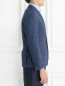 Пиджак однобортный из хлопка и шерсти с узором "клетка" Etro  –  Модель Верх-Низ2