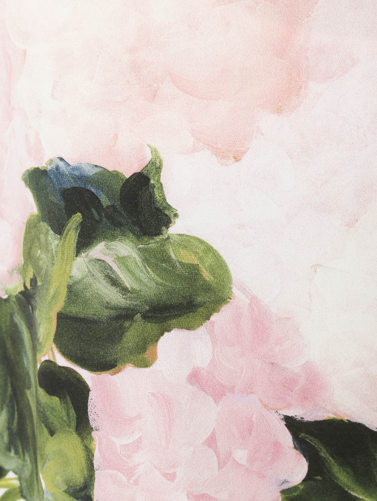 Туника из шелка с цветочным узором Marina Rinaldi  –  Деталь  – Цвет:  Белый