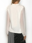 Блуза из шелка с вырезом Max&Co  –  МодельВерхНиз1