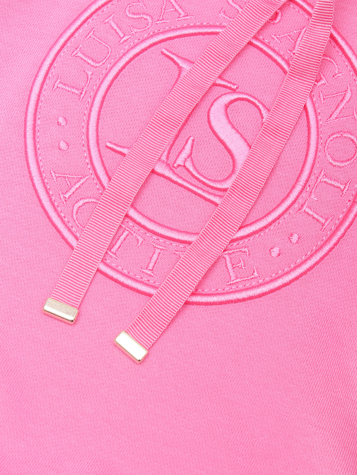 Трикотажная толстовка с длинным рукавом Luisa Spagnoli  –  Деталь  – Цвет:  Розовый