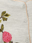 Кардиган из шерсти с цветочным узором Alberta Ferretti  –  Деталь
