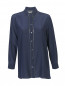 Блуза из шелка с декоративной отделкой Moschino Boutique  –  Общий вид