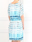 Платье-мини из шелка с узором Armani Collezioni  –  Модель Верх-Низ1