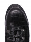 Ботинки из фактурной кожи на шнурках Franceschetti  –  Обтравка3