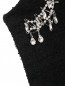 Пальто из шерсти с аппликацией из кристаллов Moschino Boutique  –  Деталь1