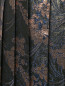 Плиссированная юбка из хлопка с цветочным узором Alysi  –  Деталь