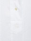 Удлиненная блуза из хлопка с вышивкой Brooks Brothers  –  Деталь1