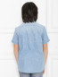 Рубашка из легкого денима с декором Ralph Lauren  –  МодельВерхНиз1