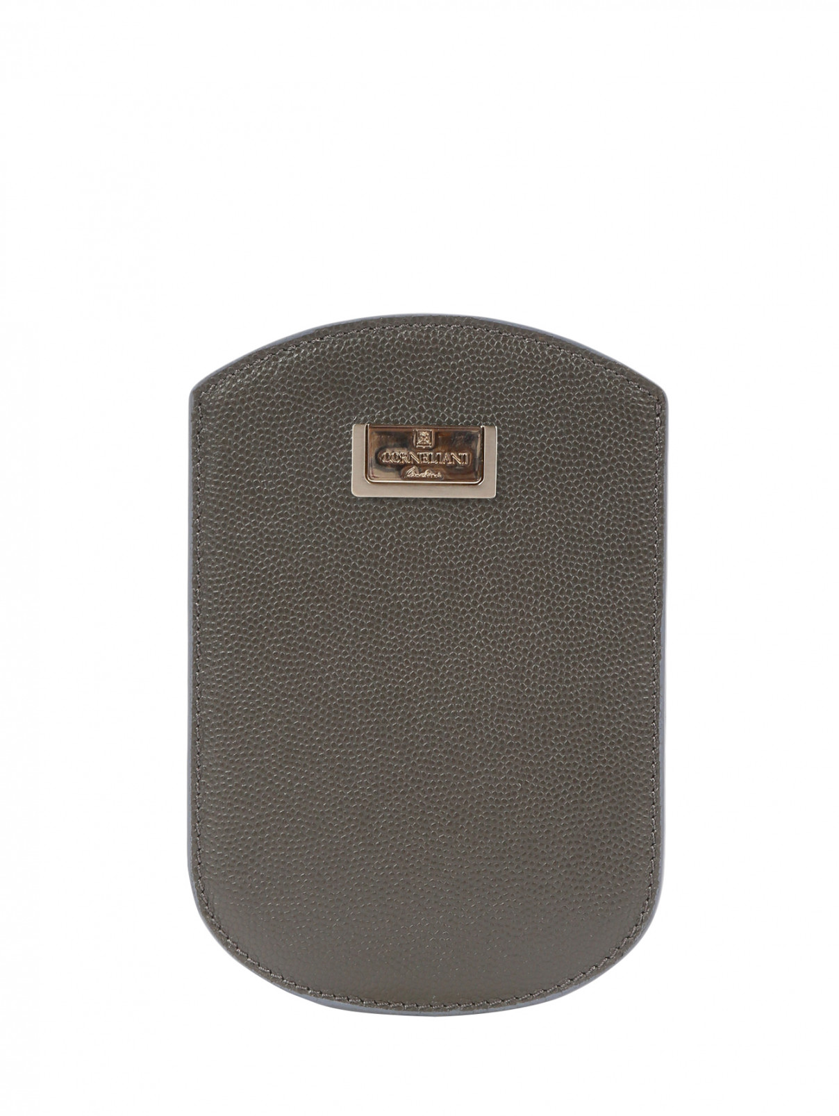 Кожаный чехол для Samsung Corneliani  –  Общий вид  – Цвет:  Серый