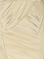 Трикотажное платье-макси с драпировкой Donna Karan  –  Деталь1