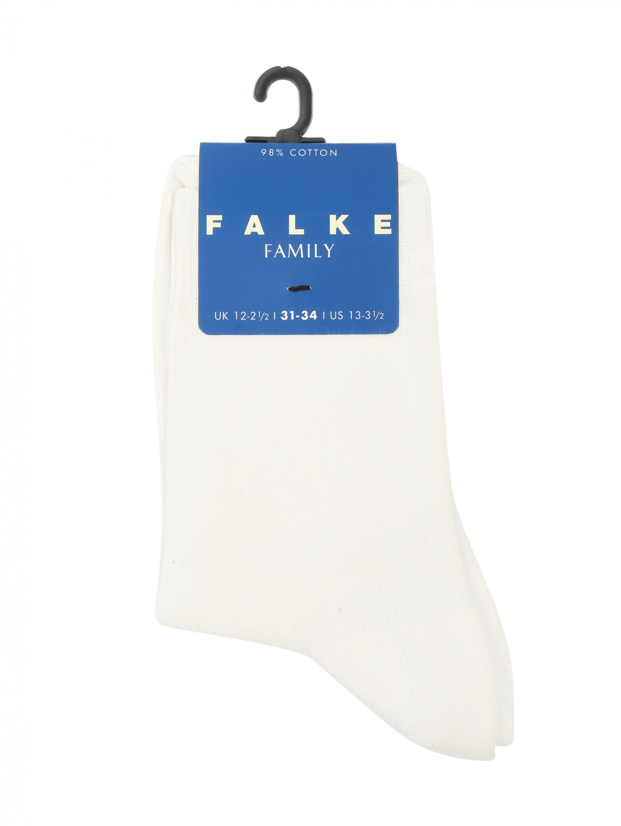 Носки из хлопка Falke  –  Общий вид  – Цвет:  Белый
