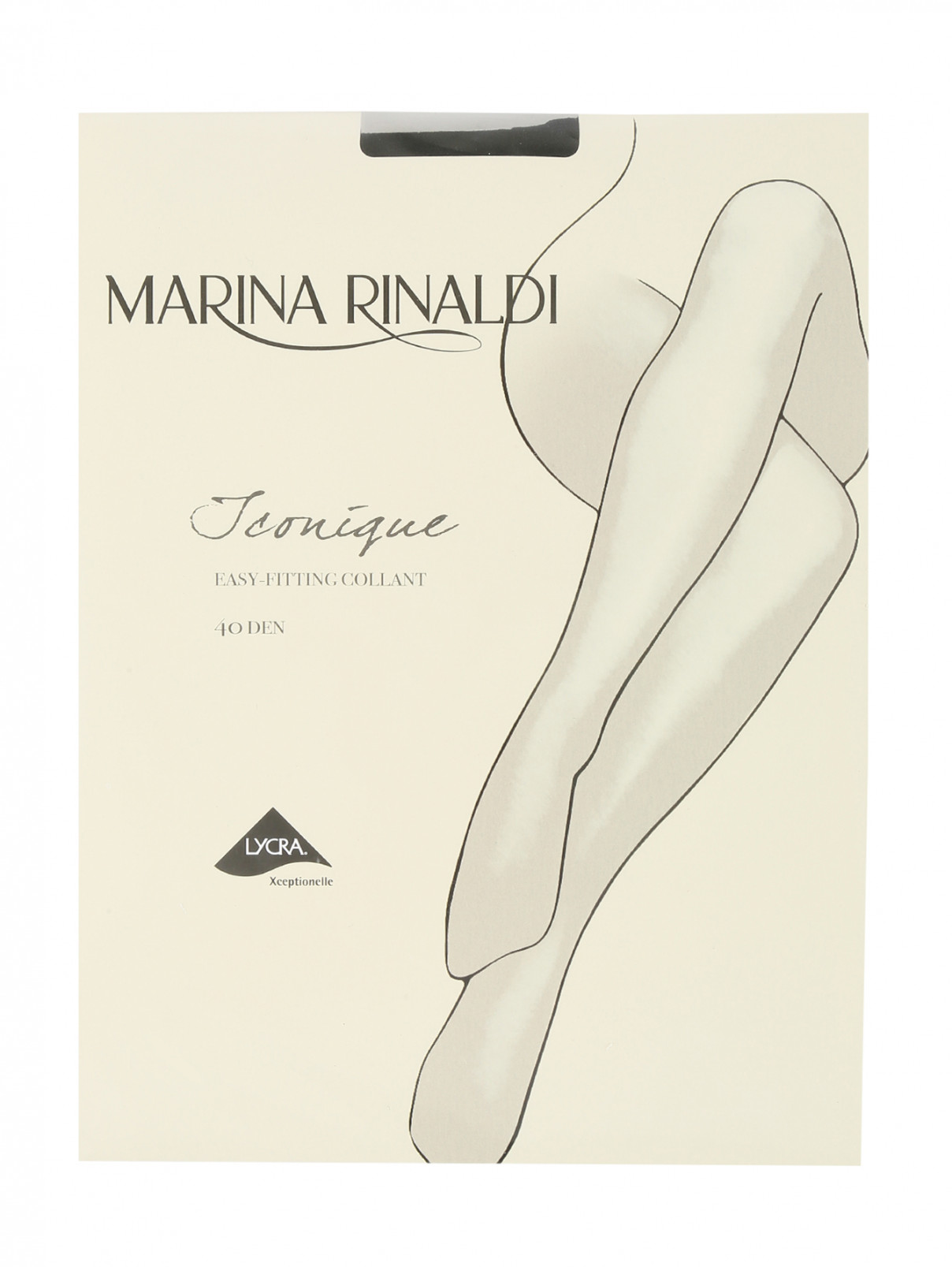 Колготки 40 DEN Marina Rinaldi  –  Общий вид  – Цвет:  Черный