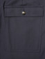 Укороченные брюки прямого кроя с карманами Etro  –  Деталь