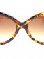 Солнцезащитные очки в пластиковой оправе с узором Dita  –  Деталь1